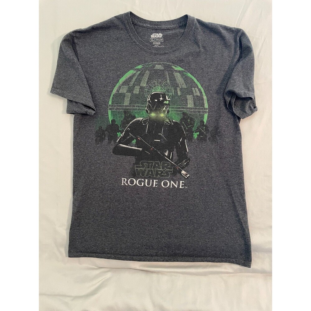Jerry Leigh T SHirt Mens Size M Gray Star Wars Rouge One Graphic